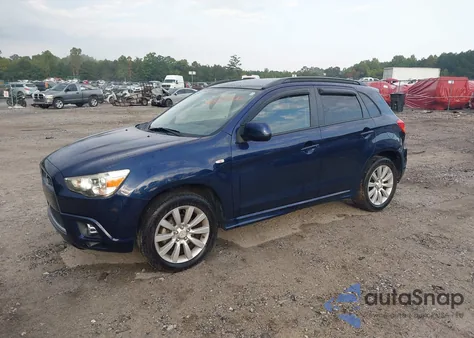 2011 Mitsubishi Outlander Sport Se from USA, damaged, VIN JA4AP4AU0BZ022467